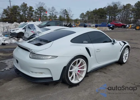 2016 Porsche 911 Gt3 Rs z USA, uszkodzony, nr VIN WP0AF2A91GS192393